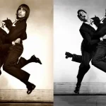 Les deux artistes présents sur la photo originale de David Bowie ?