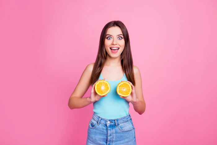 Accroitre la poitrine avec du citron