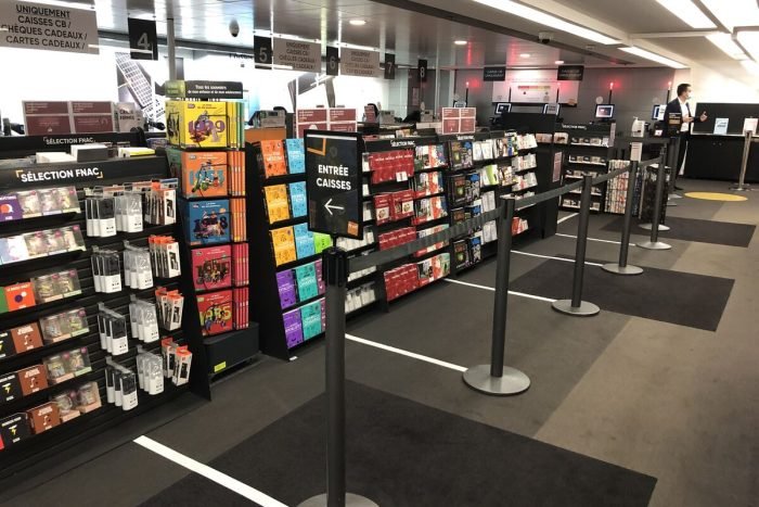 Étendue de la Fnac Saint-Lazare