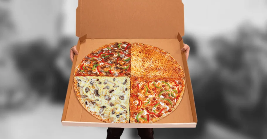 Quelles sont les tailles de pizza chez Domino’s ?