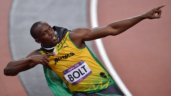 La vitesse de Usain Bolt en km/h