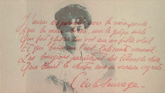 Quel auteur a écrit un texte qui se termine par sur cette page détachée ?