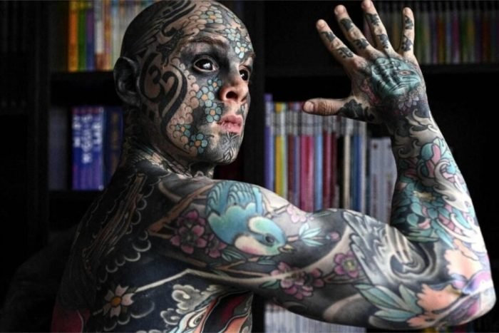 L'homme le plus tatoué de France